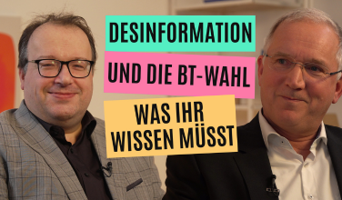 Desinformation und die Bundestagswahl - Was ihr wissen müsst